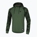 Men's sweatshirt Pitbull West Coast Mercado Hooded Small Logo olive dillard