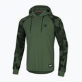 Men's sweatshirt Pitbull West Coast Hilltop Hooded olive