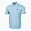 Men's polo shirt Pitbull West Coast Polo Pique Regular light blue