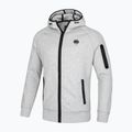 Men's Pitbull West Coast Beachfront Hooded Zip grey/melange sweatshirt