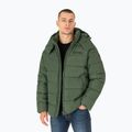 Pitbull West Coast men's winter jacket Perseus Hooded Padded olive