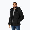 Pitbull West Coast men's winter jacket Perseus Hooded Padded black