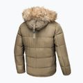 Pitbull West Coast men's winter jacket Taurus Hooded dark sand 4