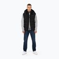 Pitbull West Coast men's winter jacket Perseus Hooded Vest black 2