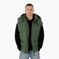 Pitbull West Coast men's winter jacket Perseus Hooded Vest olive