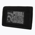 Pitbull Blood Dog Canvas men's wallet black