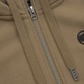 Women's Pitbull West Coast Zip Hilltop Hooded sweatshirt coyote brown 3