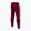 Pitbull West Coast men's Trackpants Tape Logo Terry Group burgundy 4