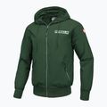 Men's Pitbull West Coast Athletic Hilltop Hooded Nylon jacket dark green 3