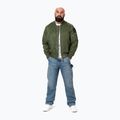 Pitbull West Coast men's jacket Ma 1 Logo Flight 2 olive 2