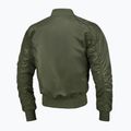 Pitbull West Coast men's jacket Ma 1 Logo Flight 2 olive 5