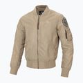 Pitbull West Coast men's jacket Ma 1 Logo Flight 2 sand 3