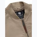 Pitbull West Coast men's jacket Ma 1 Logo Flight 2 sand 5