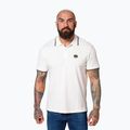 Men's Pitbull West Coast Polo Shirt Pique Stripes Regular white