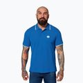 Men's polo shirt Pitbull Polo Pique Stripes Regular royal blue