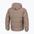 Men's Pitbull Duncan Quilted Hooded dark sand winter jacket 3