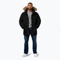 Men's Pitbull Forest Hooded Parka black 2