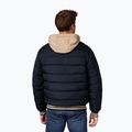 Men's Pitbull Hidden Quilted Hooded jacket dark navy/beige 3