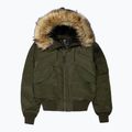 Men's Pitbull Harvest Hooded Bomber olive winter jacket 4