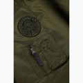 Men's Pitbull Harvest Hooded Bomber olive winter jacket 11