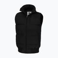 Men's Pitbull Patton Quilted Hooded Sleeveless Black 6