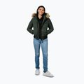 Pitbull Azalea Quilted Hooded olive women's winter jacket 2