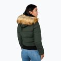 Pitbull Azalea Quilted Hooded olive women's winter jacket 3