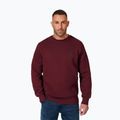 Men's Pitbull Small Logo Crewneck sweatshirt burgundy