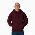 Men's Pitbull Small Logo Hooded sweatshirt burgundy