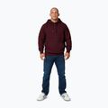 Men's Pitbull Small Logo Hooded sweatshirt burgundy 2