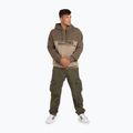 Men's Pitbull Hilltop 2 Hooded brown/pale sand sweatshirt 2