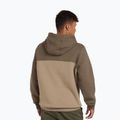 Men's Pitbull Hilltop 2 Hooded brown/pale sand sweatshirt 3