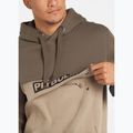 Men's Pitbull Hilltop 2 Hooded brown/pale sand sweatshirt 4