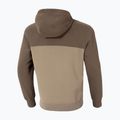 Men's Pitbull Hilltop 2 Hooded brown/pale sand sweatshirt 6