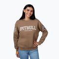Women's Pitbull Tyrian Crewneck sweatshirt coyote brown