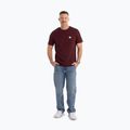 Men's T-shirt Pitbull Small Logo dark burgundy 2