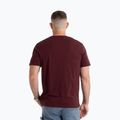 Men's T-shirt Pitbull Small Logo dark burgundy 3