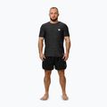 Men's Pitbull Small Logo Casual Sport black melange t-shirt 2