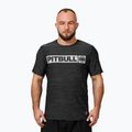 Pitbull Hilltop Casual Sport black melange men's t-shirt