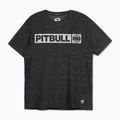 Pitbull Hilltop Casual Sport black melange men's t-shirt 4