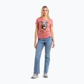 Women's T-shirt Pitbull Watercolor coral 2