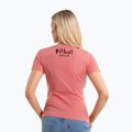 Women's T-shirt Pitbull Watercolor coral 3
