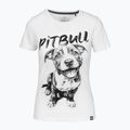 Women's T-shirt Pitbull Puppy 2 white