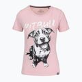 Women's T-shirt Pitbull Puppy 2 powder pink 5