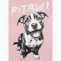 Women's T-shirt Pitbull Puppy 2 powder pink 8