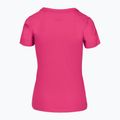 Pitbull Synglasses Dog raspberry gold women's t-shirt 2