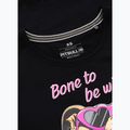 Women's T-shirt Pitbull Synglasses Dog black 8