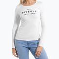 Women's longsleeve Pitbull Usa Cal Slim Fit white 4