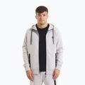 Men's sweatshirt Pitbull Dogwood Hooded Zip Sweatshirt white/blue