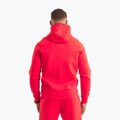 Men's sweatshirt Pitbull Dogwood Hooded Zip Sweatshirt fluo/red 3